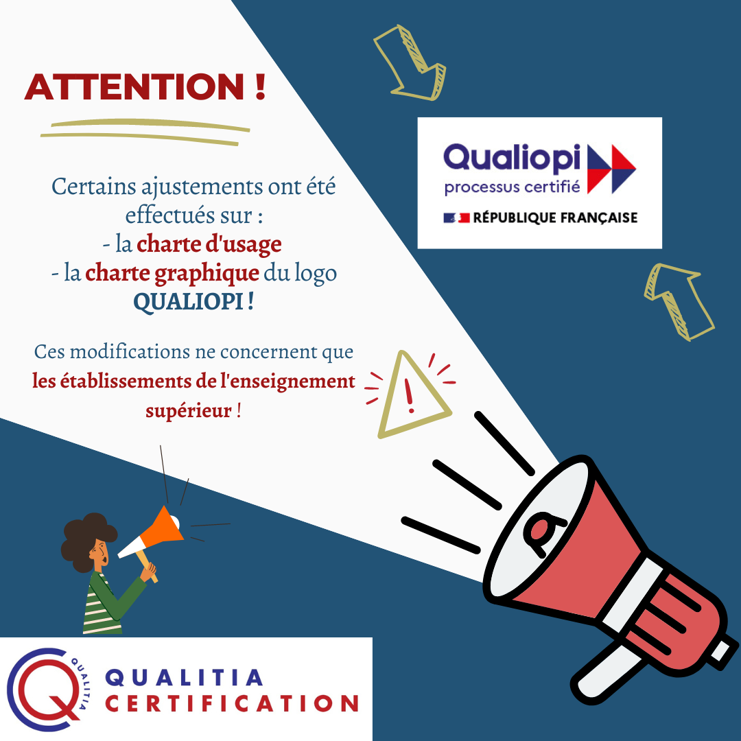 QUALIOPI - Nouveautés Sur Le Logo - Qualitia Certification